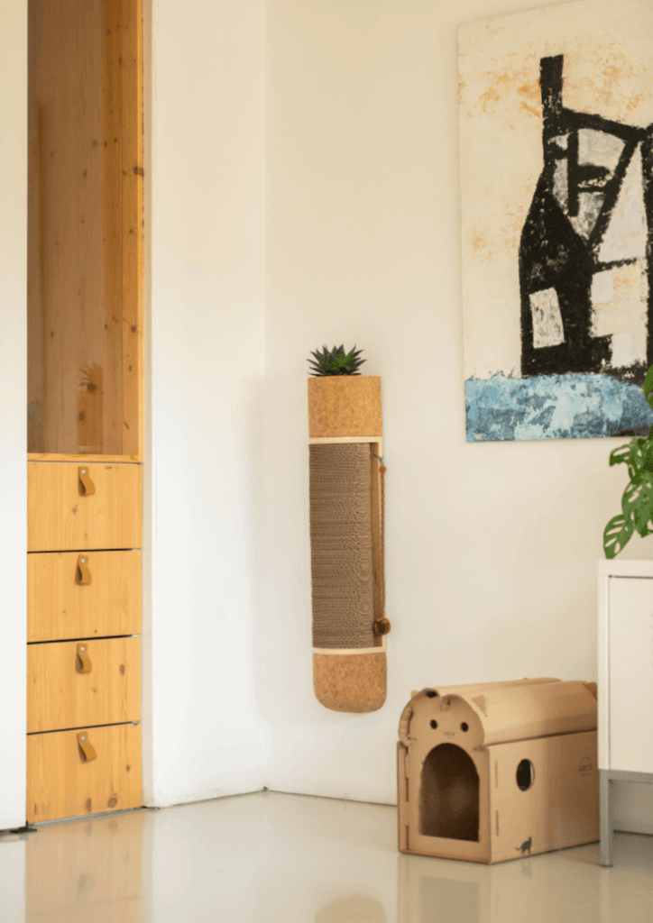 Modern and Sustainable Cat Furniture Scratching Post